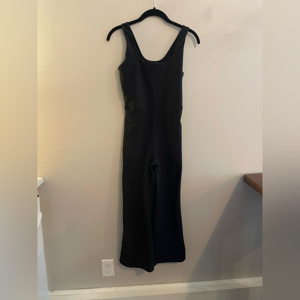 Old Navy Black Scoop-Neck Wide-Leg Jumpsuit
